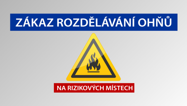 Doba zvýšeného nebezpečí vzniku požáru pro území hlavního města Prahy od 14. 5. do 16. 5. 2024